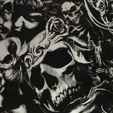 ROSE FROM THE DEAD SKULLS BLACK AND CLEAR - EXCLUSIVE