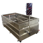 8' FOOT STAINLESS HYDROGRAPHIC WATER TRANSFER DIP TANK