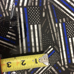 LARGE THIN BLUE LINE POLICE FLAGS - EXCLUSIVE