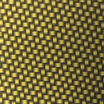 CANDIED DARK YELLOW GOLD CARBON WEAVE