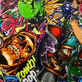 DIP WIZARD HYDROGRAPHIC DIP KIT ZOMBIE POP STICKER BOMB