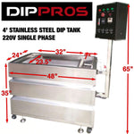 4 ' FOOT DELUXE STAINLESS HYDROGRAPHIC DIP TANK