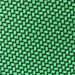 CANDIED GREEN CARBON WEAVE