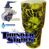 THUNDERSTRUCK SKULLS BLACK AND CLEAR - EXCLUSIVE