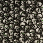 GREEN EYED MINI SKULLS