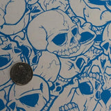 DIP WIZARD HYDROGRAPHIC DIP KIT BLUE OUTLINE SKULLS