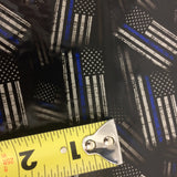 THIN BLUE LINE POLICE AMERICAN FLAGS - EXCLUSIVE