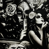 DIP WIZARD HYDROGRAPHIC DIP KIT LARGE DAY OF THE DEAD GANGSTER STYLE