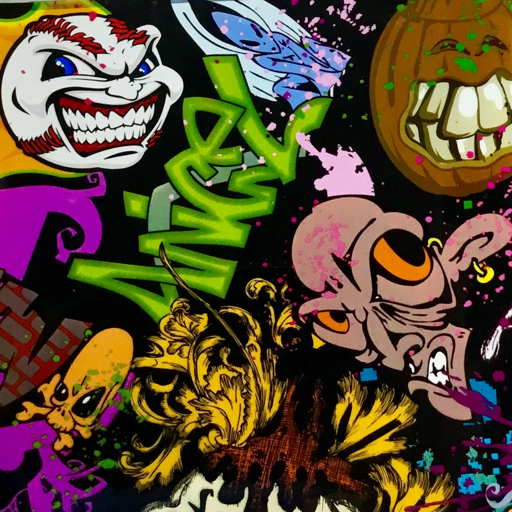Audio Sticker Bomb STICKER BOMB #39 HYDROGRAPHIC FILM β Dip Pros