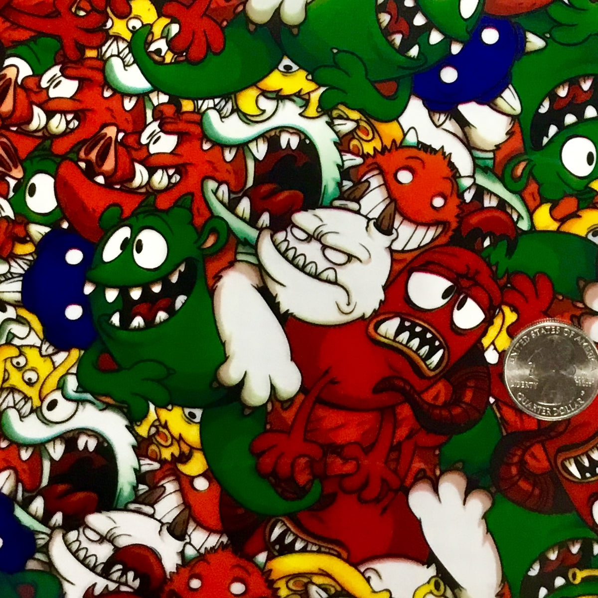 MONSTER MASH STICKER BOMB HYDROGRAPHIC FILM – Dip Pros