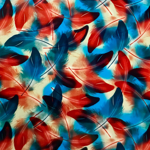 COLORED FEATHERS