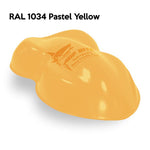 DIP BITE HYDROGRAPHIC PAINT RAL 1034 PASTEL YELLOW