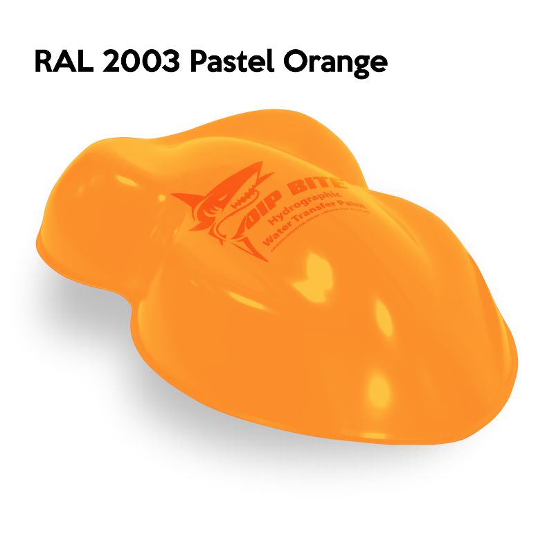 DIP BITE HYDROGRAPHIC PAINT RAL 2003 PASTEL ORANGE – Dip Pros
