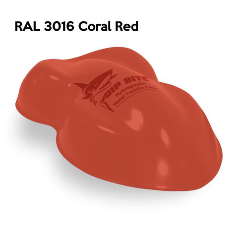 DIP BITE HYDROGRAPHIC PAINT RAL 3016 CORAL RED