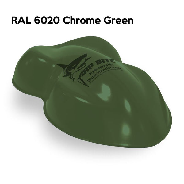 DIP BITE HYDROGRAPHIC PAINT RAL 6020 CHROME GREEN – Dip Pros