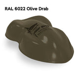 DIP BITE HYDROGRAPHIC PAINT RAL 6022 OLIVE DRAB