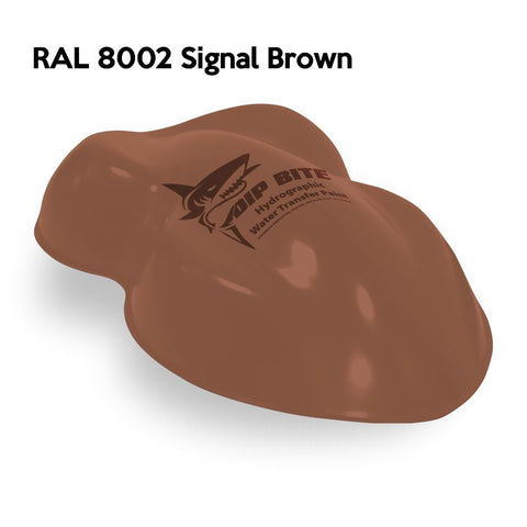 DIP BITE HYDROGRAPHIC PAINT RAL 8002 SIGNAL BROWN