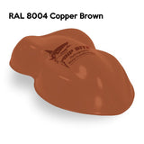 DIP BITE HYDROGRAPHIC PAINT RAL 8004 COPPER BROWN