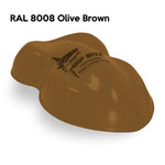 DIP BITE HYDROGRAPHIC PAINT RAL 8008 OLIVE BROWN