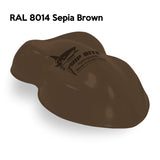 DIP BITE HYDROGRAPHIC PAINT RAL 8014 SEPIA BROWN