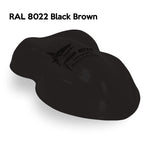 DIP BITE HYDROGRAPHIC PAINT RAL 8022 BLACK BROWN