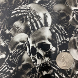 ACT SEE NO EVIL SKELETON SKULLS HYDROGRAPHIC FILM  - EXCLUSIVE