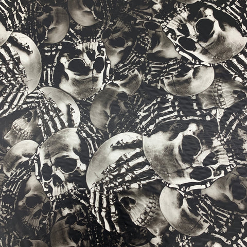ACT SEE NO EVIL SKELETON SKULLS HYDROGRAPHIC FILM  - EXCLUSIVE